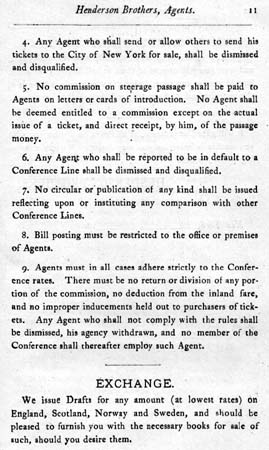 North Atlantic Steamship Traffic Conference Rules, page 2