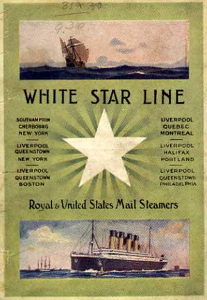 White Star Line list of ports serviced