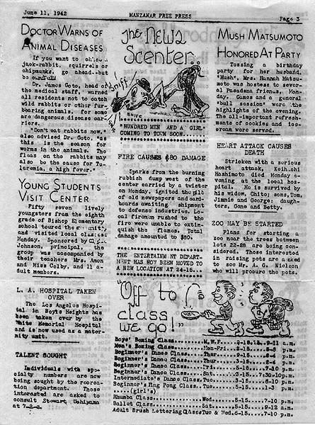 Manzanar Free Press, page 3