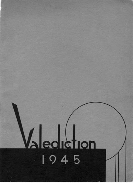 Valediction Year Book cover 