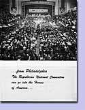...From Philadelphia the Republican National Convention Can Go Into the Homes of America, circular, 1948 (Albert M. Greenfield Papers)