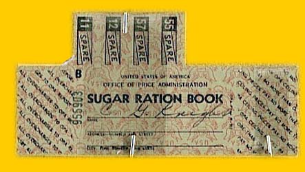 Sugar Ration Book