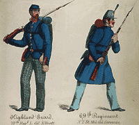 69th Regiment and Highland Guards